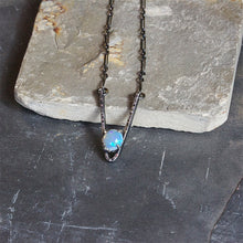 Sterling Silver Opal Pendant