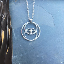 Simple Vesica Piscis Pendant