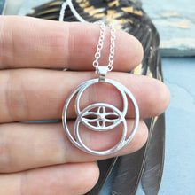 Simple Vesica Piscis Pendant