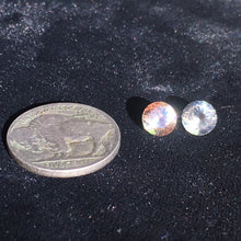 6.5mm Round Faceted Oregon Sunstone, American Mined Gemstones