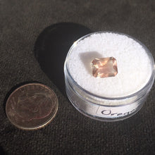 7.5mm x 6mm Emerald Faceted Oregon Sunstone, American Mined Gemstones