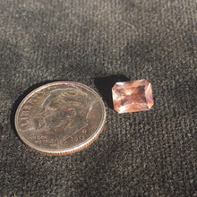7.5mm x 6mm Emerald Faceted Oregon Sunstone, American Mined Gemstones