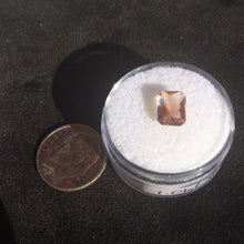 7.5mm x 6mm Emerald Faceted Oregon Sunstone, American Mined Gemstones