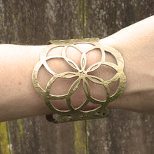 Flower of Life Inspired Cuff