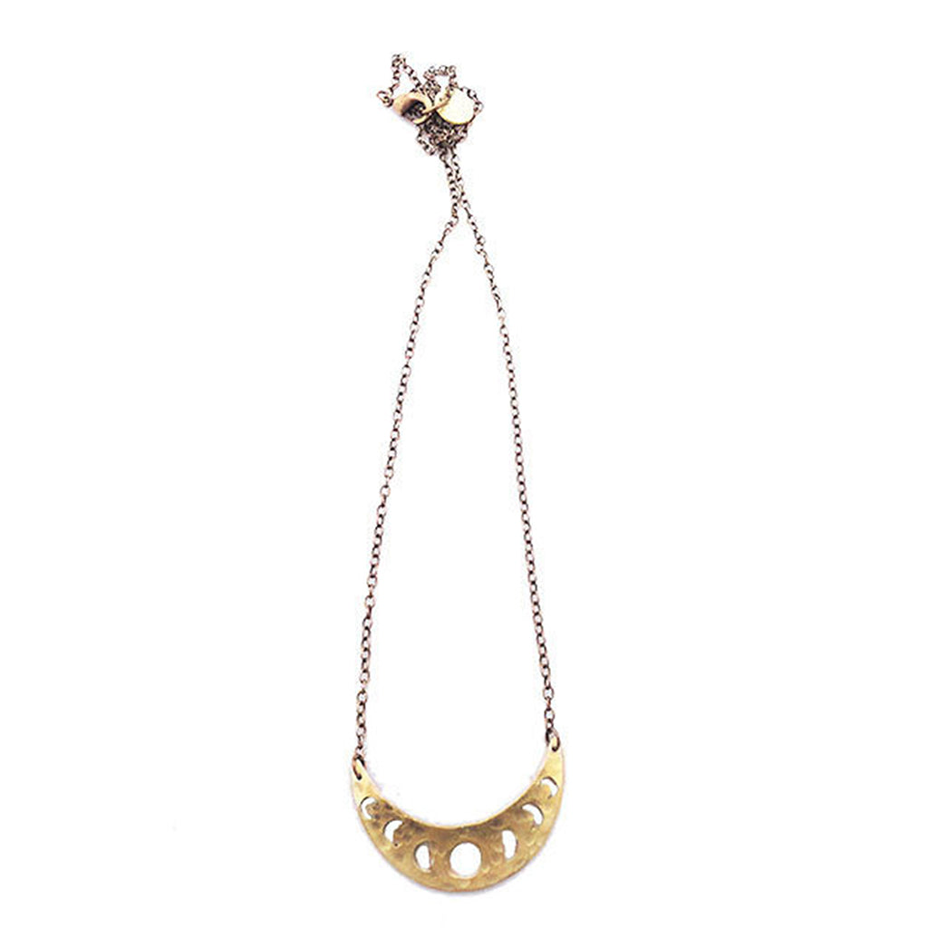 Small Moon Phase Necklace