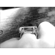 Raw Quartz Ring