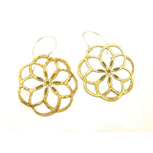 Flower of Life Dangle Earrings
