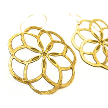 Flower of Life Dangle Earrings