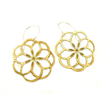 Flower of Life Dangle Earrings