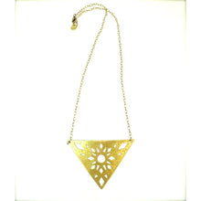 Reticella Triangle Necklace