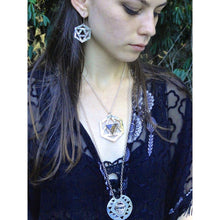 Star Tetrahedron Dangle Earrings